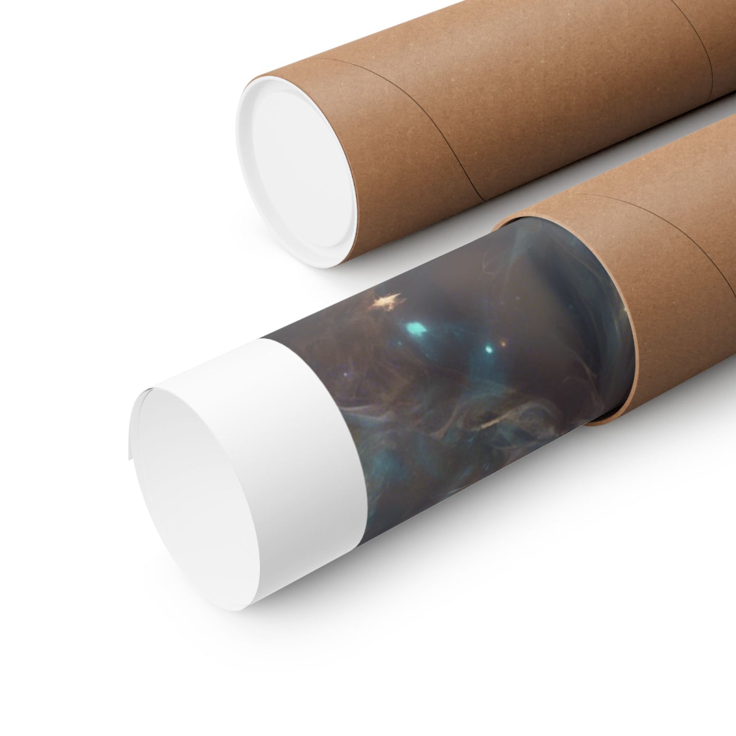 Solar Celestial Spirit Fantasy Portrait Poster