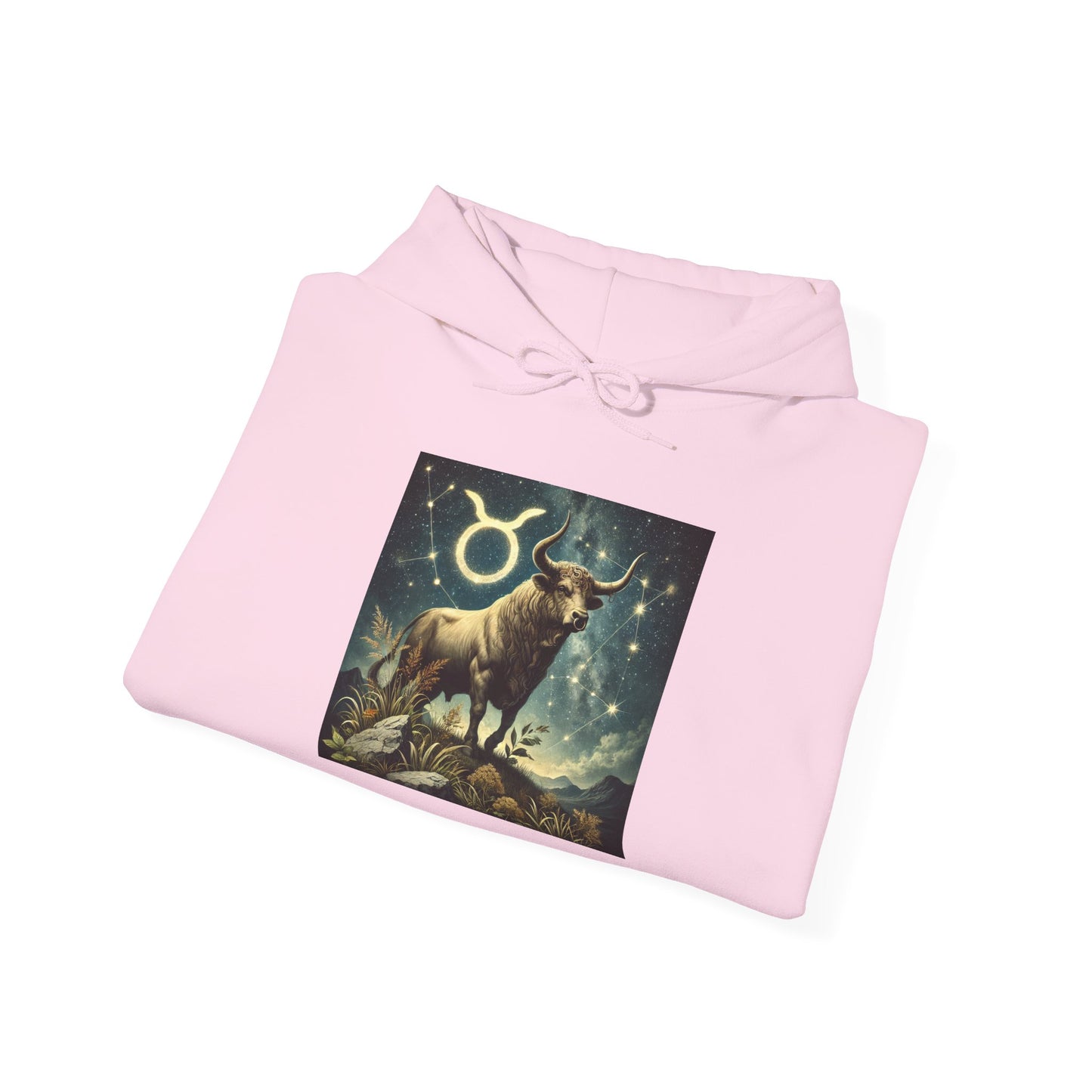 Taurus Zodiac Sign Unisex Hooded Sweatshirt - Cozy Heavy Blend™ Hoodie with Stylish Astrological Design - Great Gift Idea!