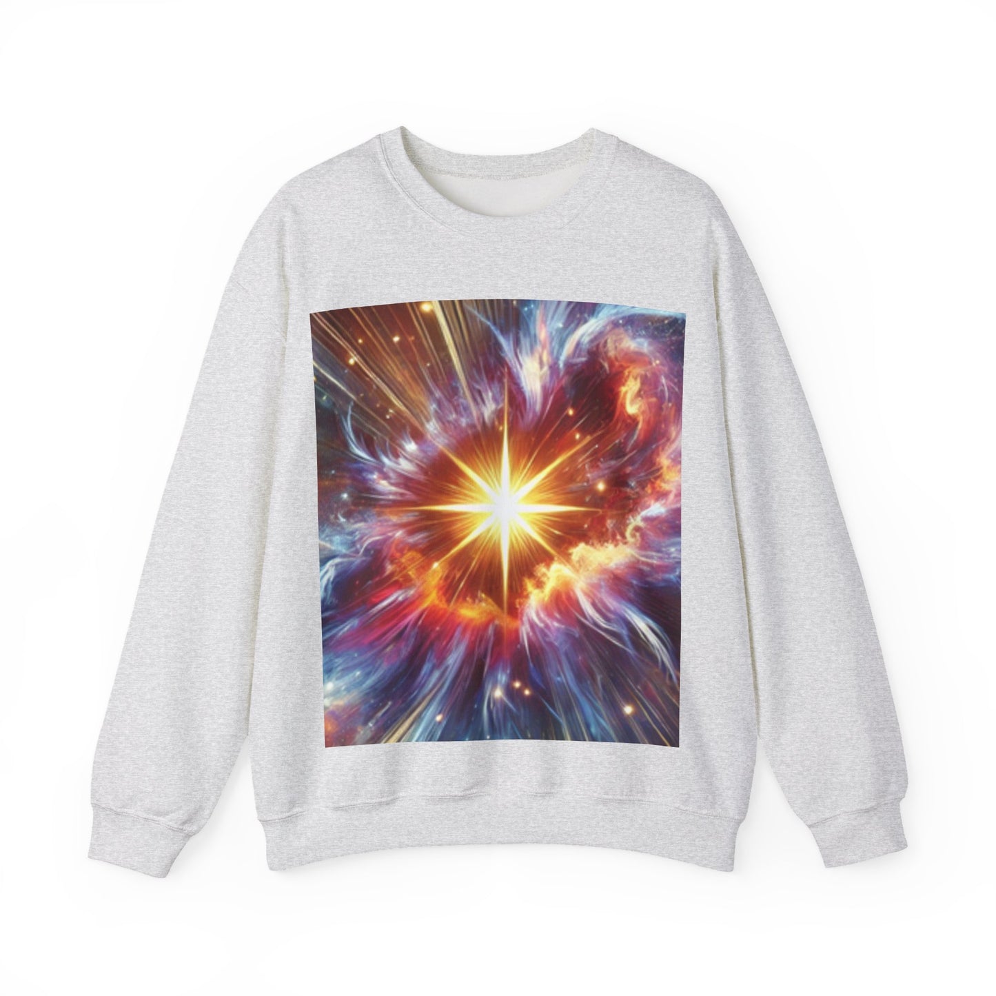 Cosmic Starburst Energy Abstract Space Crew Sweatshirt Gift