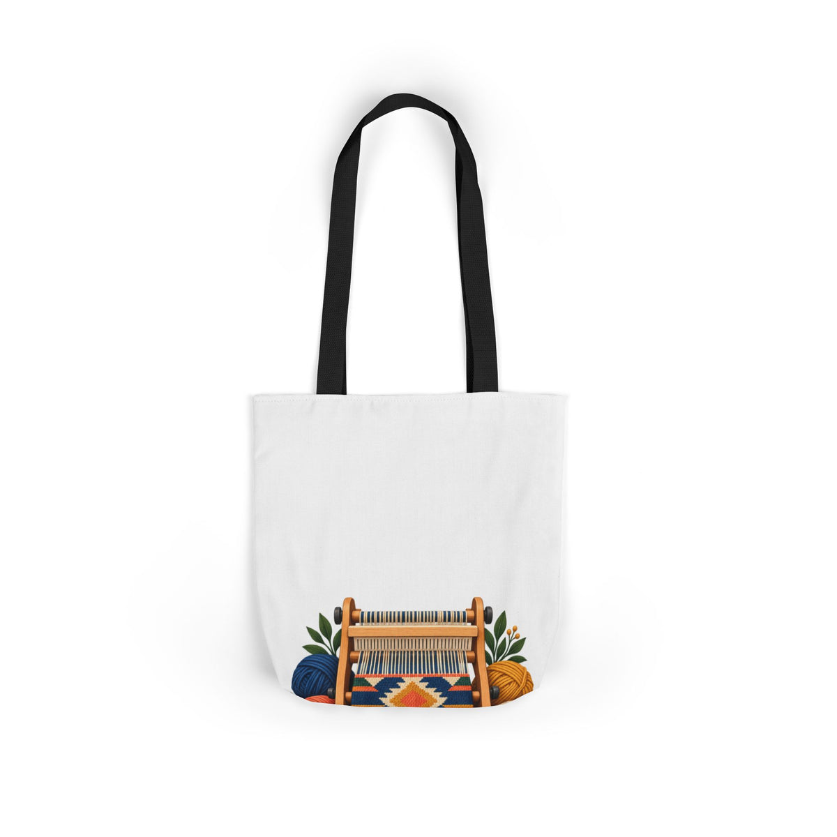 Geometric Hand Weaving Workshop Tote Bag