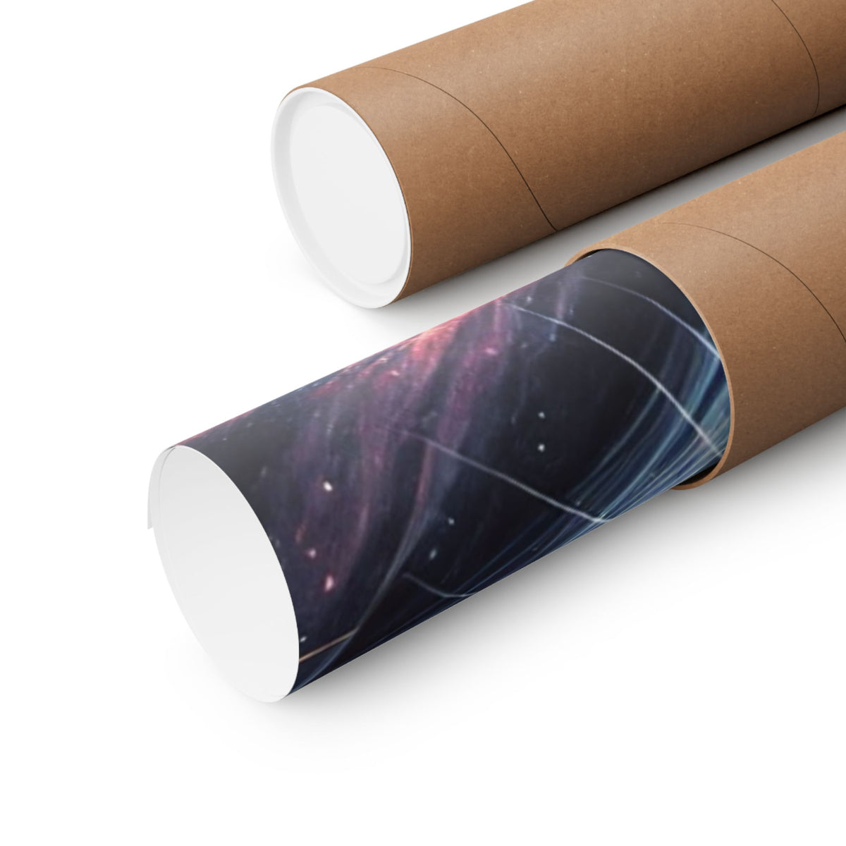Cosmic Black Cat Galaxy Celestial Wall Art Poster