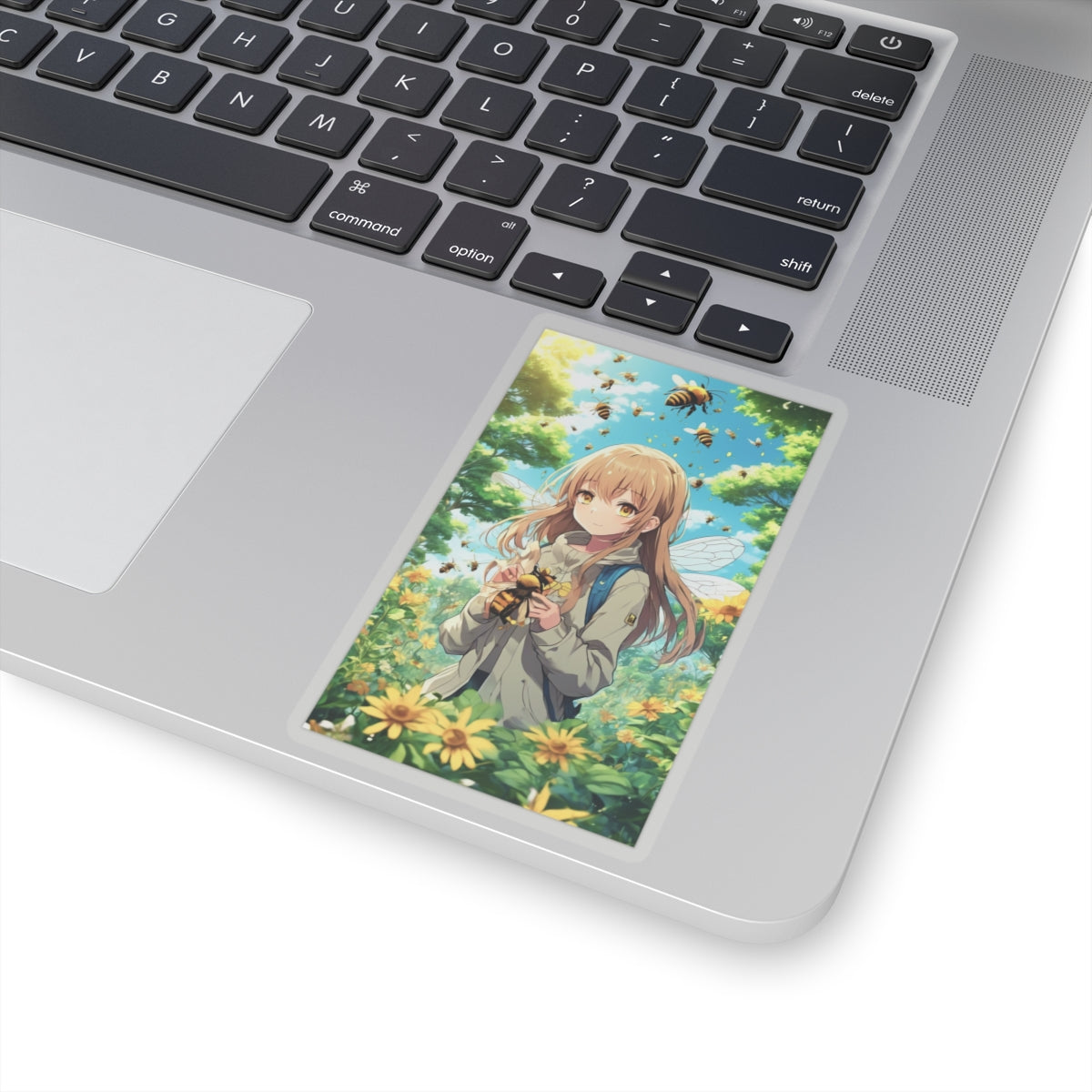 Bee Fairy Garden Anime Nature Art Sticker