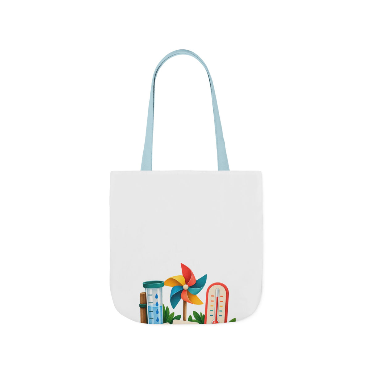 Colorful Backyard Weather Watching Kit Tote Bag