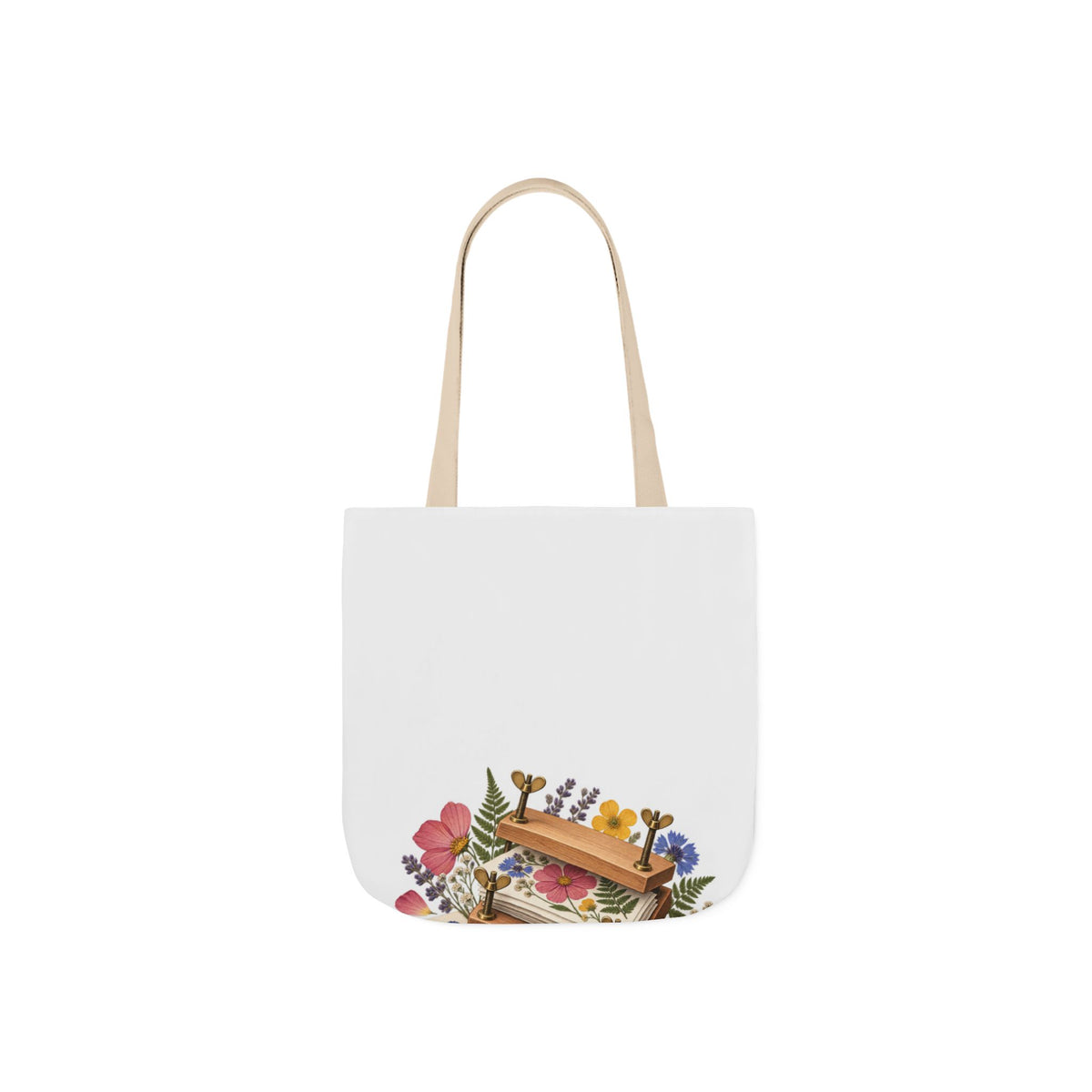 Botanical Flower Press Workshop Tote Bag