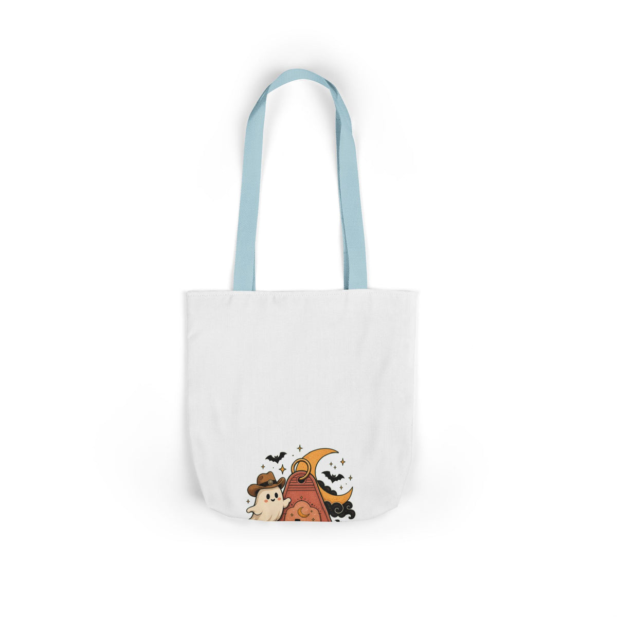Haunted Desert Keytag Ghost Halloween Tote Bag