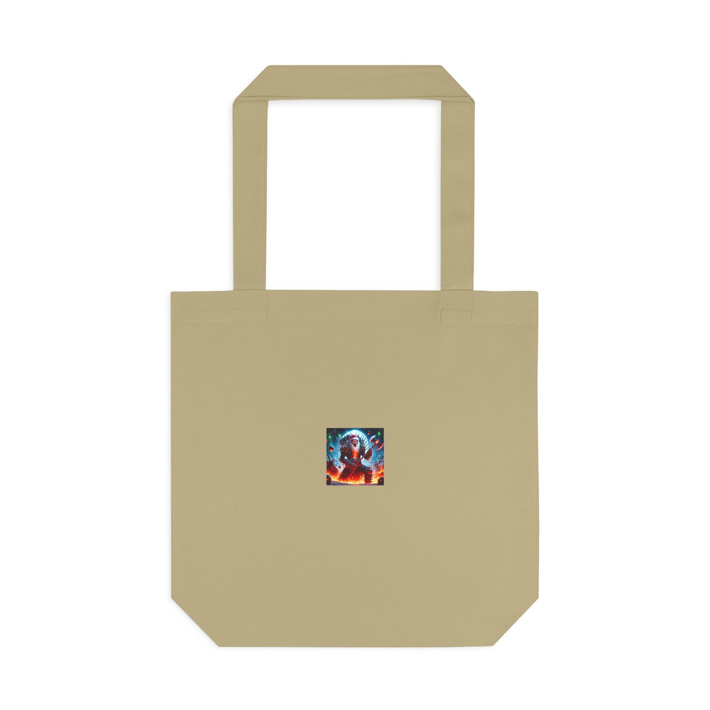 Heavy Metal Santa Holiday Concert Holiday Tote Bag