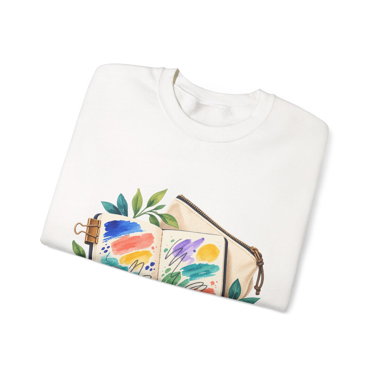 Colorful Urban Sketching Travel Kit Sweatshirt