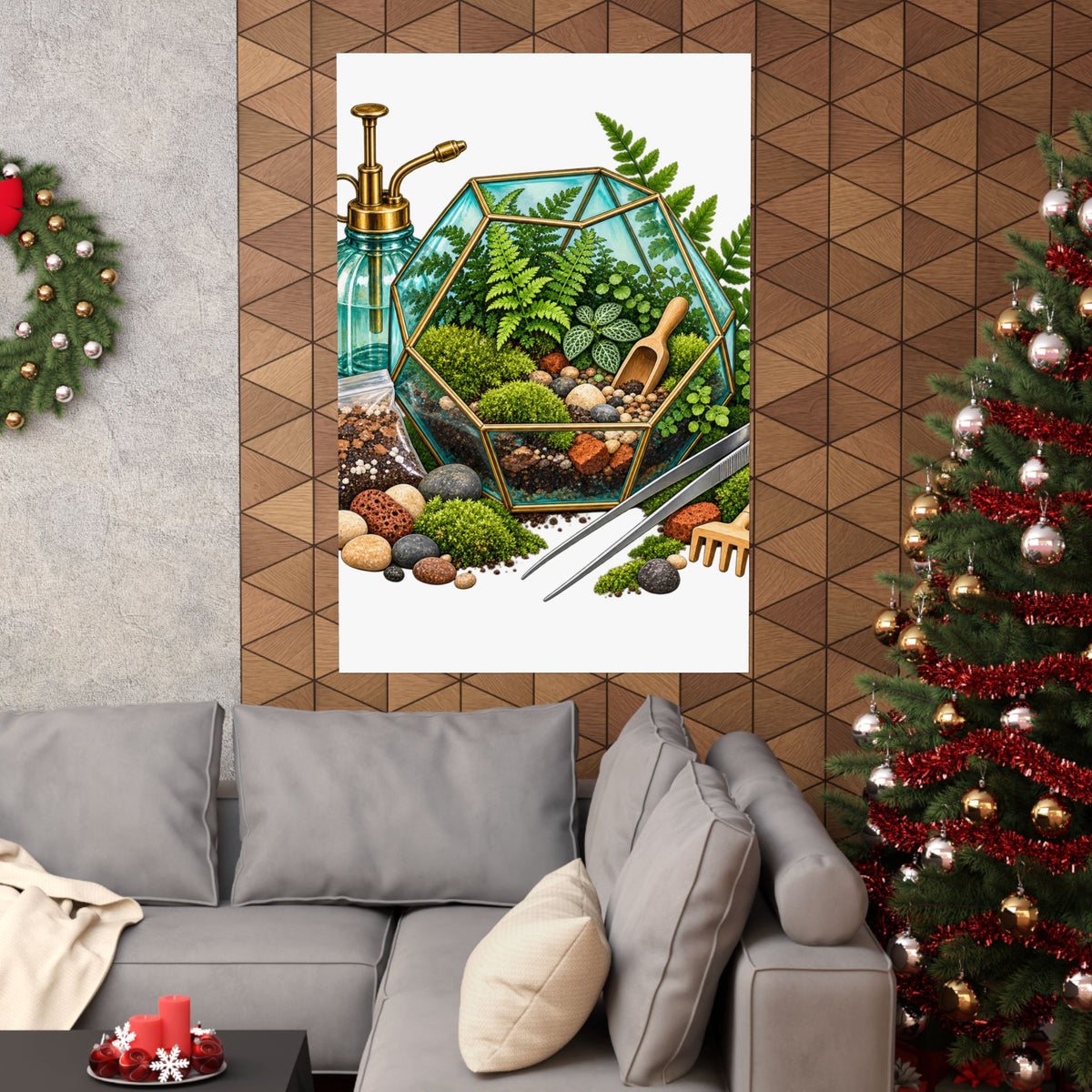 Fern Terrarium Building Workshop Poster