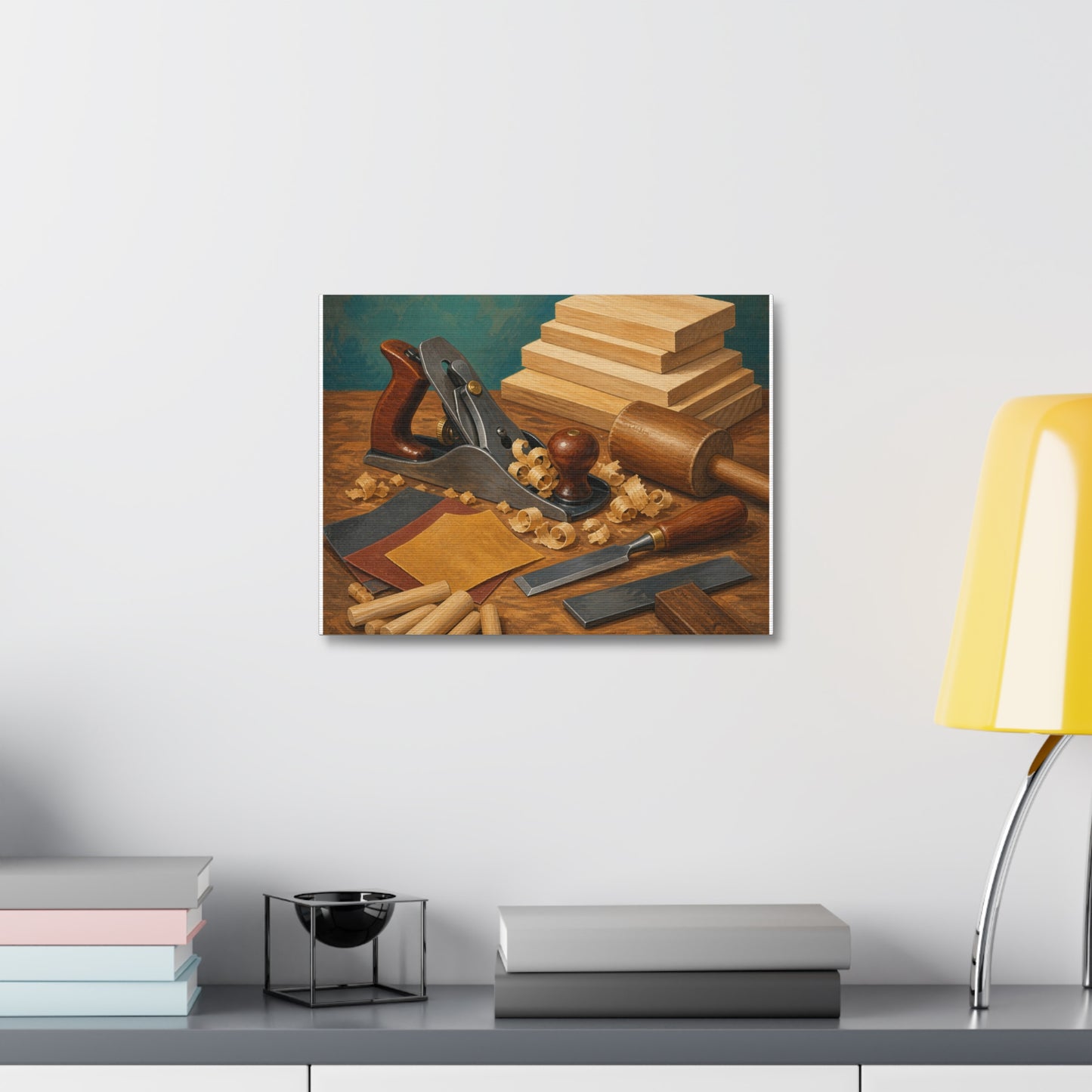 Classic Woodworking Tools Hobby Canvas Art