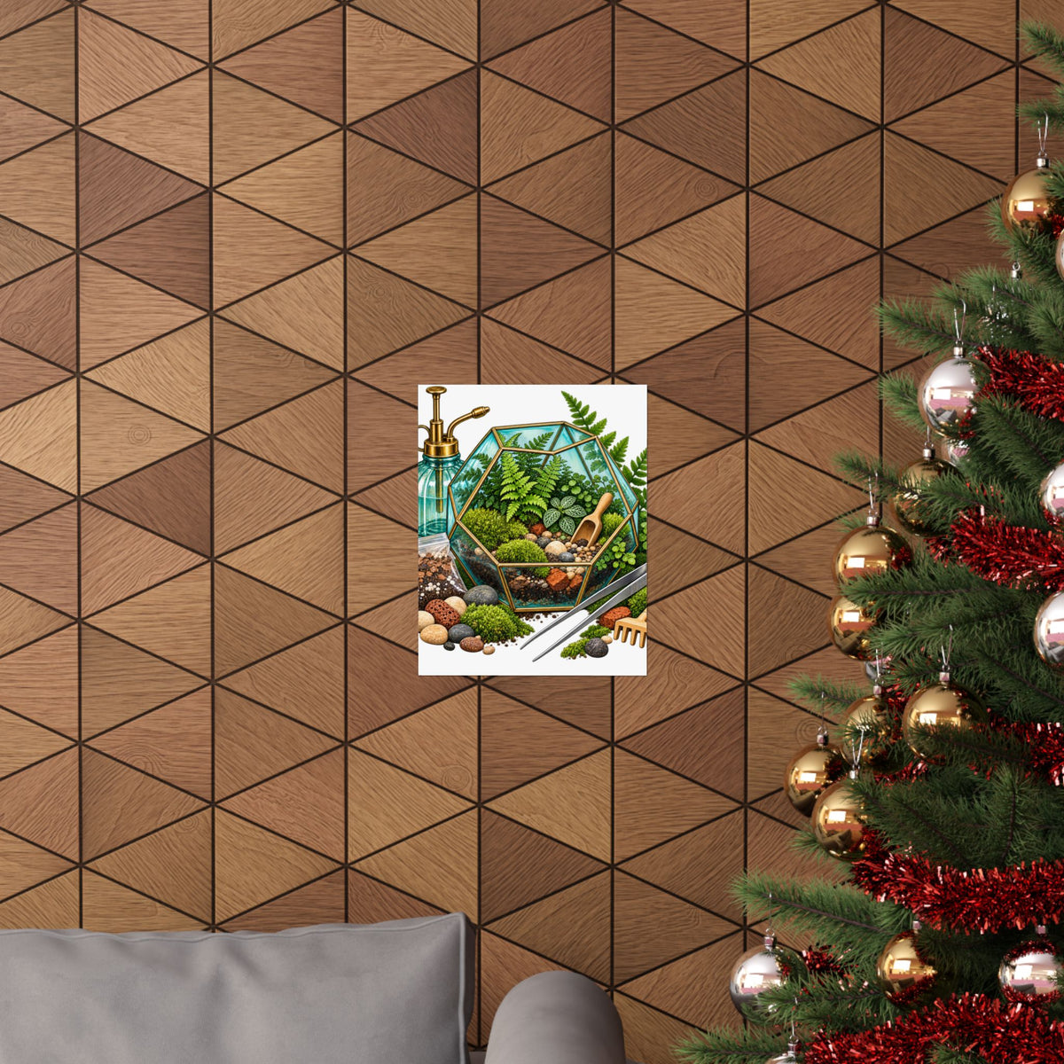 Fern Terrarium Building Workshop Poster