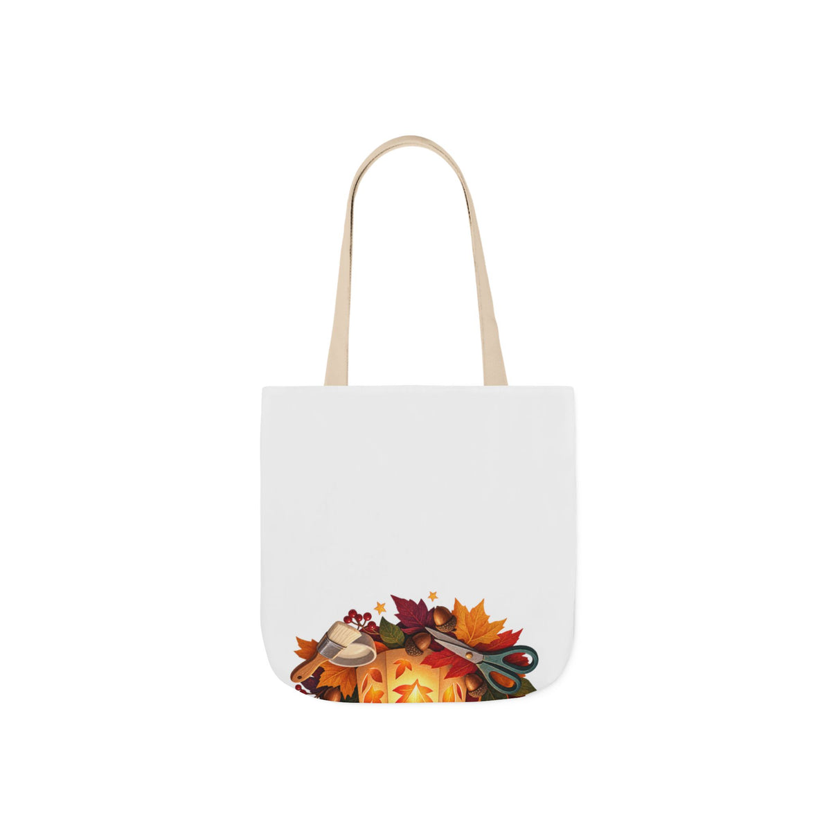 Autumn Lantern Making Workshop Tote Bag