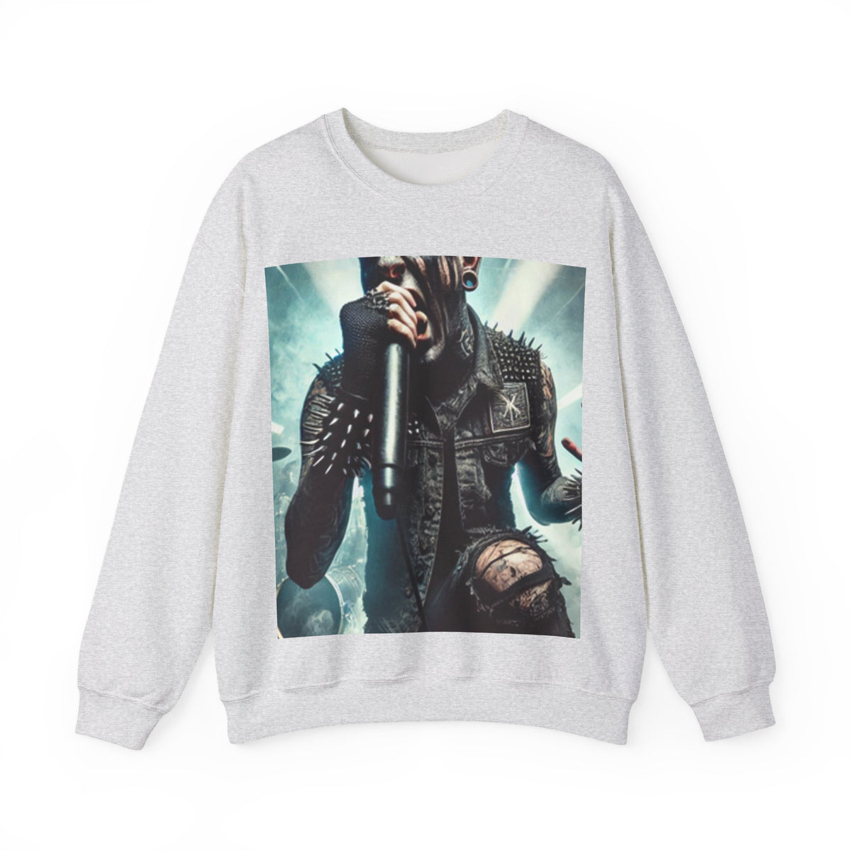 Punk Rock Vocalist Stage Energy Soft Music Sweatshirt