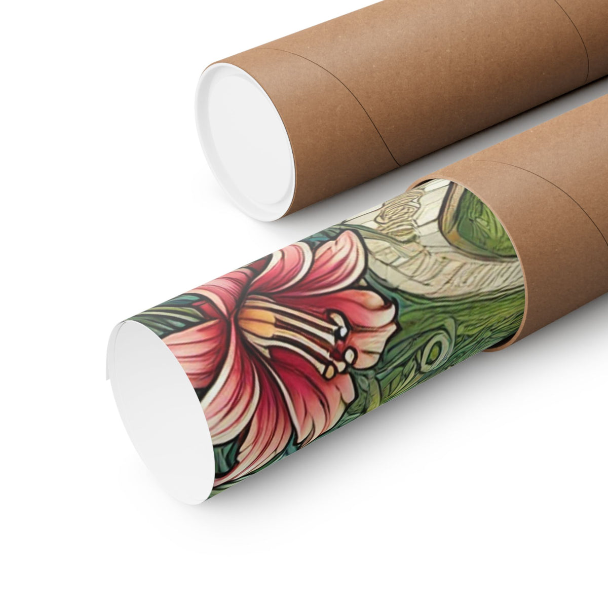 Botanical Gazebo Garden Art Nouveau Wall Art Poster