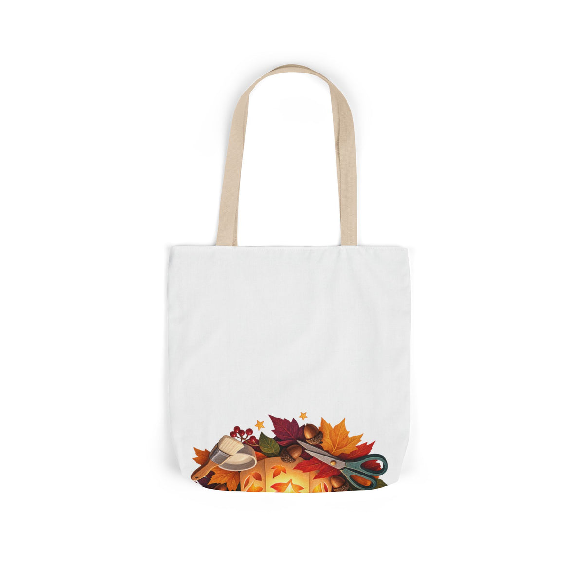 Autumn Lantern Making Workshop Tote Bag