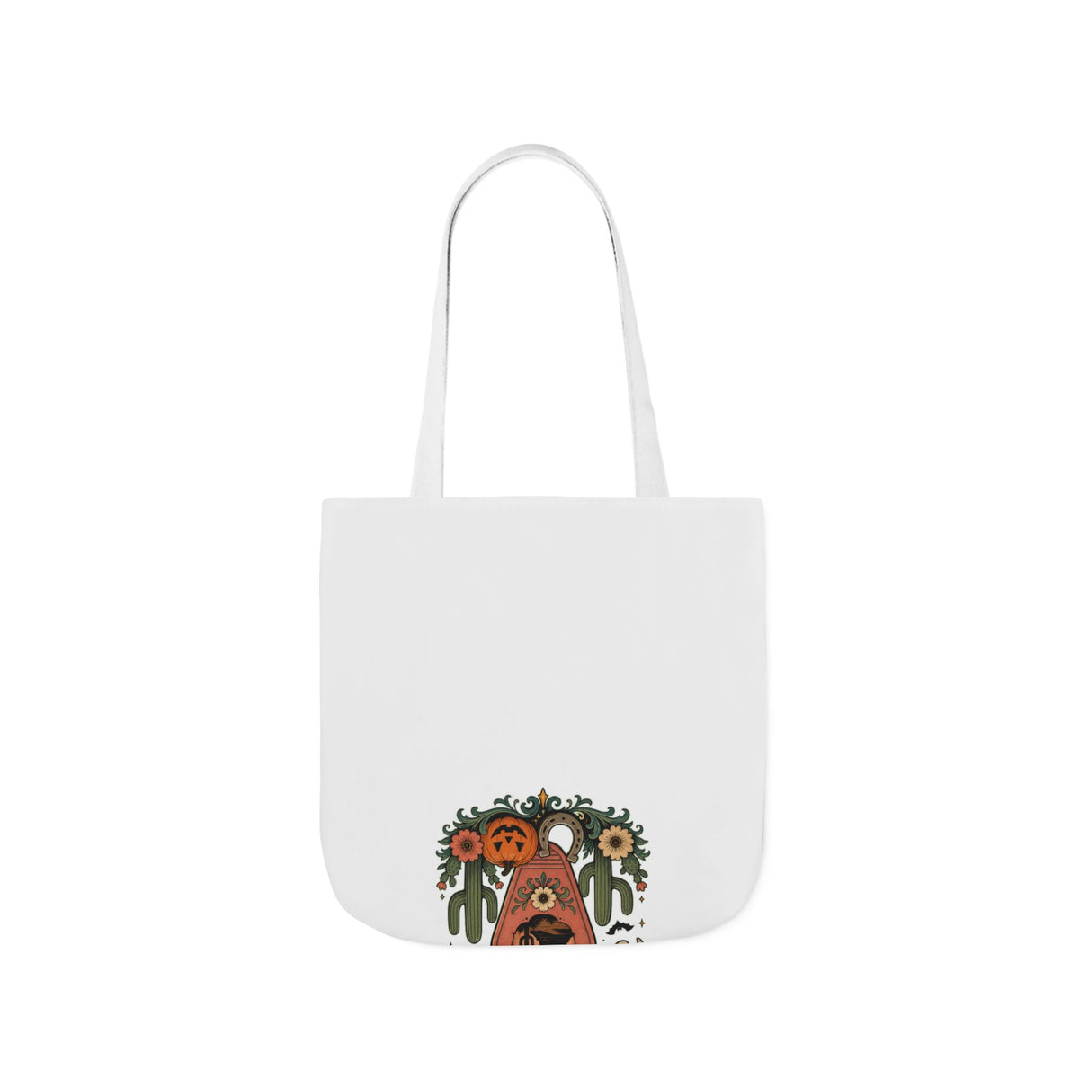 Haunted Desert Keytag Ghost Halloween Tote Bag