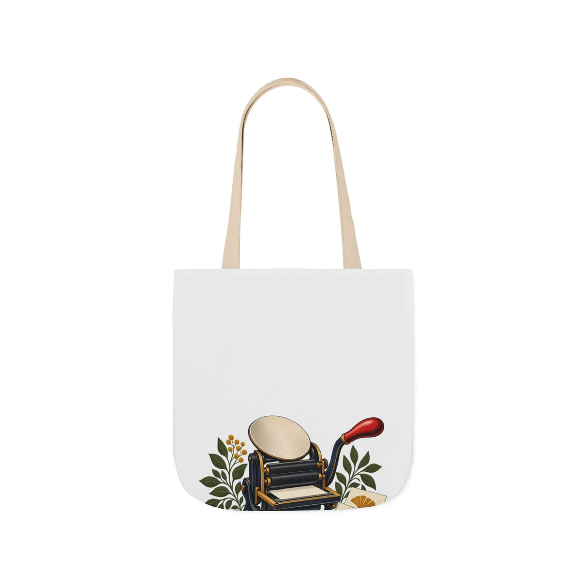 Botanical Letterpress Printshop Tote Bag