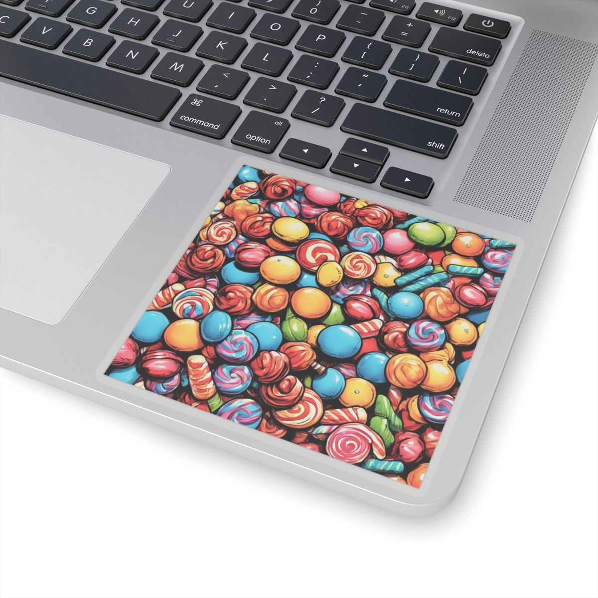 Colorful Candy Pattern Sweets Gift Art Sticker