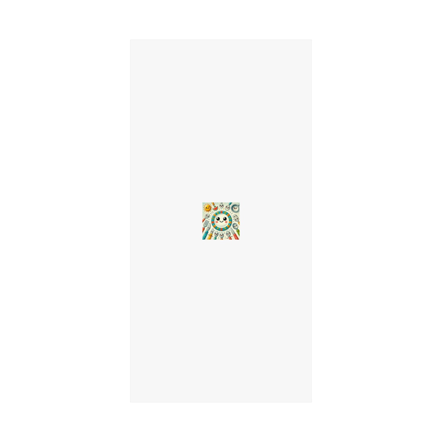 Happy Little Kitchen Club Kawaii Food Poster Kitchen Wall Art Decor