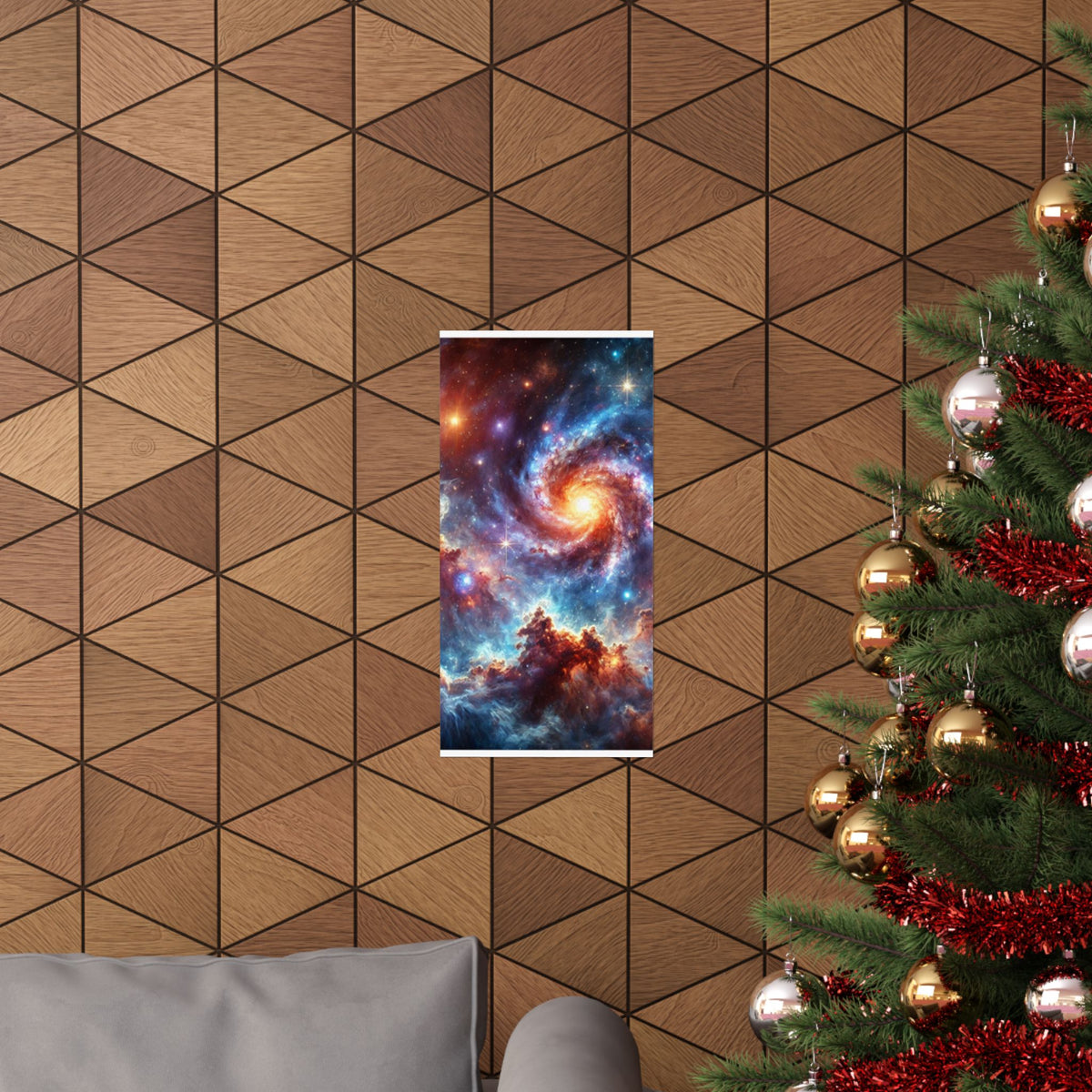 Galaxy Nebula Dreamscape Abstract Space Poster Wall Art Decor