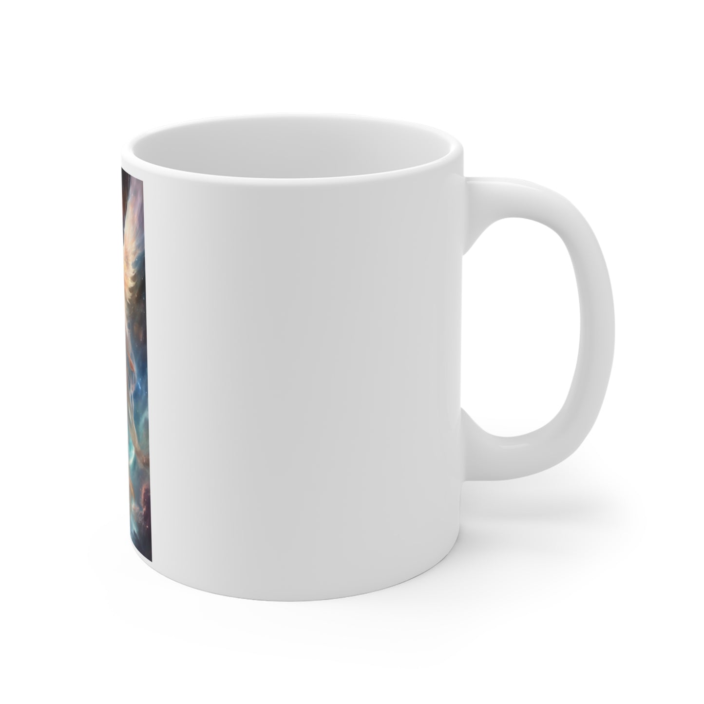 Celestial Winged Heroine Fantasy Portrait Coffee Mug