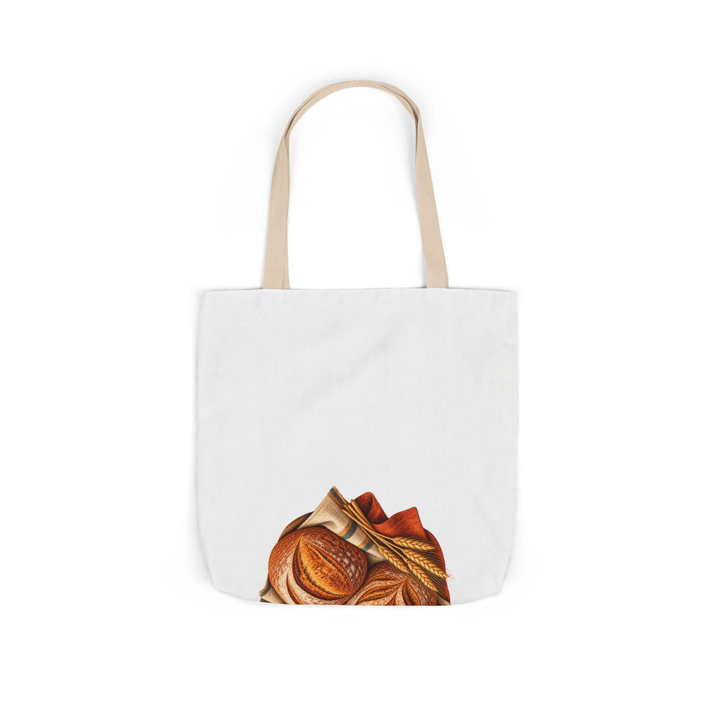 Artisan Bread Baking Emblem Tote Bag