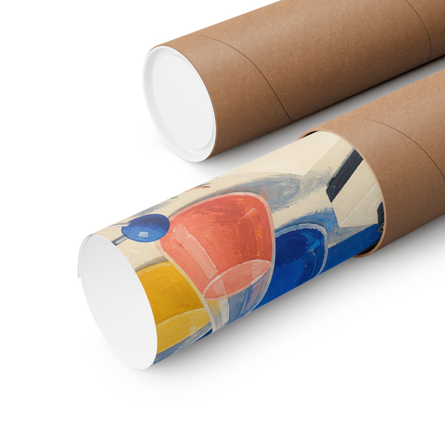 Colorful Science Lab Learning Art Poster