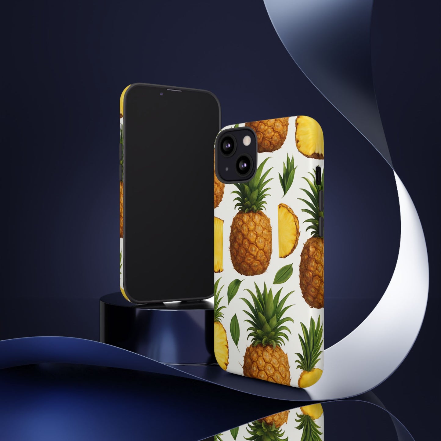 Pineapple Phone Case - Tough Cases, Tropical Phone Cover, Summer Vibe Accessories, Cute Pineapple Design, Fun Gift for Fruit Lovers