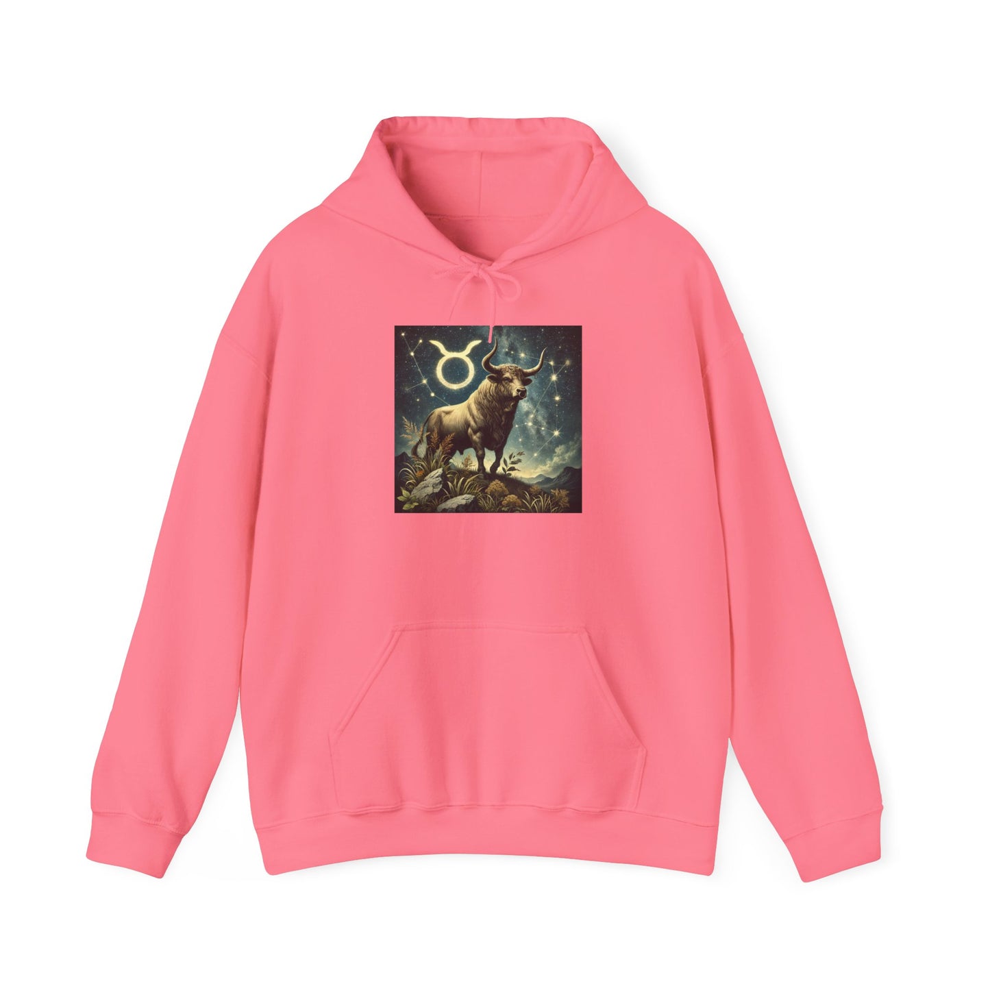 Taurus Zodiac Sign Unisex Hooded Sweatshirt - Cozy Heavy Blend™ Hoodie with Stylish Astrological Design - Great Gift Idea!