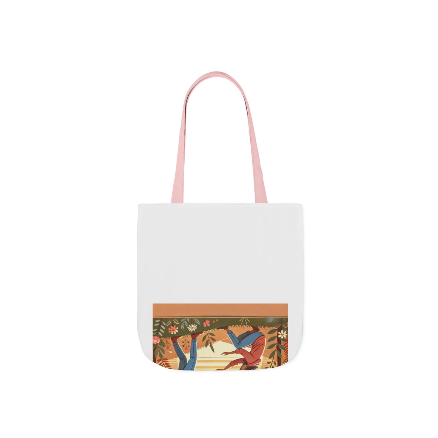 Helping Hands Sunset Garden Canvas Tote Bag