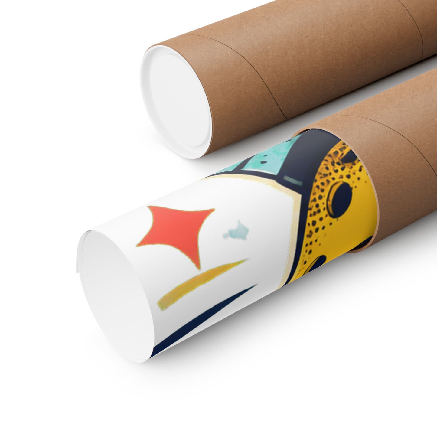 Retro Pickleball Paddles Recreational Sports Art Poster