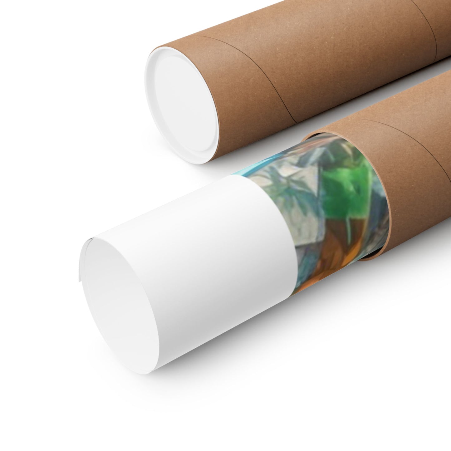 Urban Recycling Anime Friends Green City Wall Poster