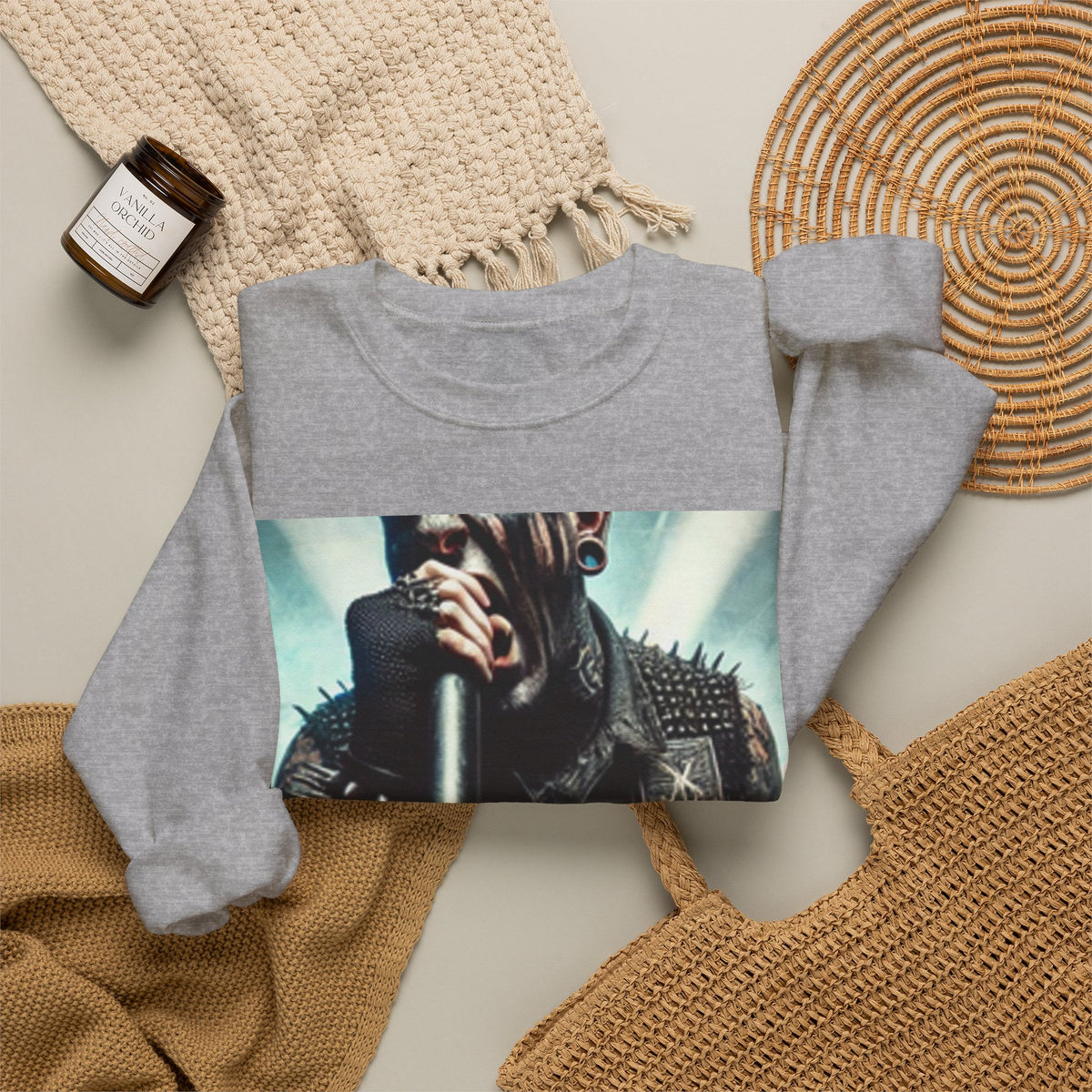 Punk Rock Vocalist Stage Energy Soft Music Sweatshirt