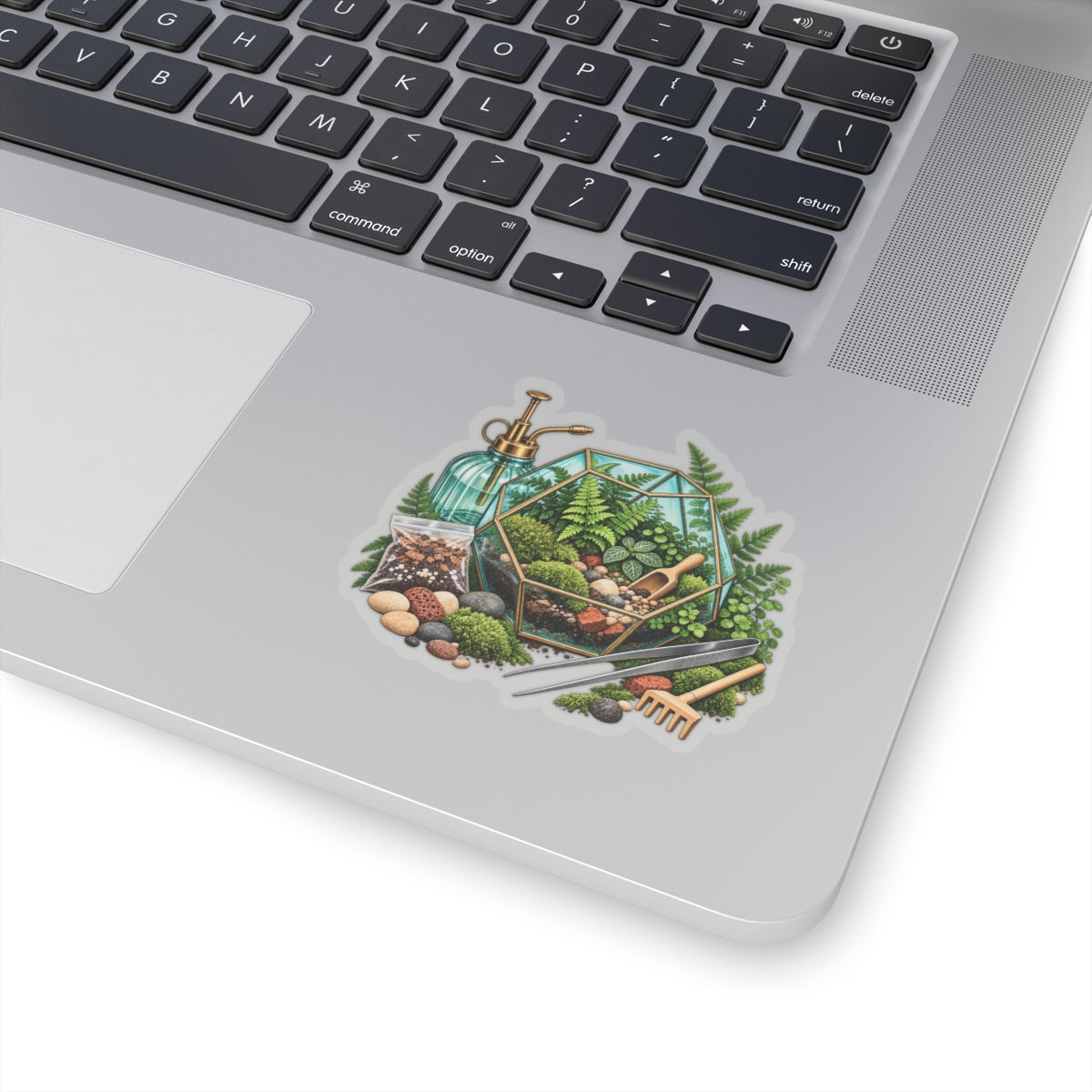 Fern Terrarium Building Workshop Sticker