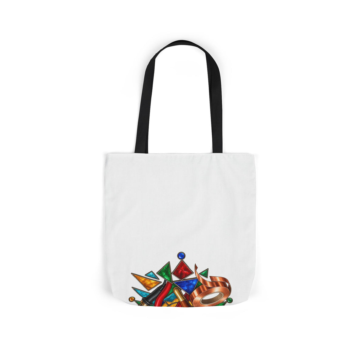 Stained Glass Workshop Tools Tote Bag