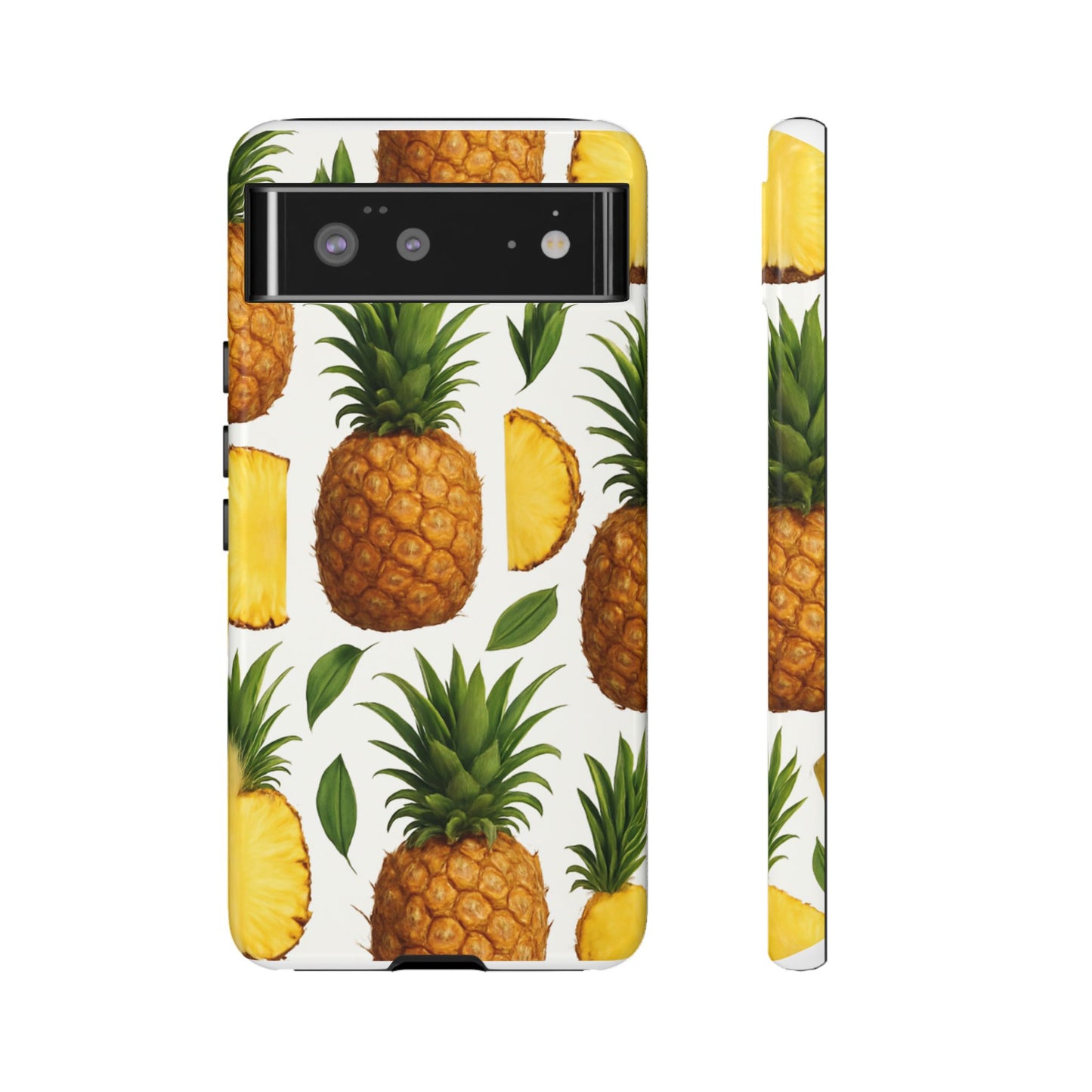 Pineapple Phone Case - Tough Cases, Tropical Phone Cover, Summer Vibe Accessories, Cute Pineapple Design, Fun Gift for Fruit Lovers