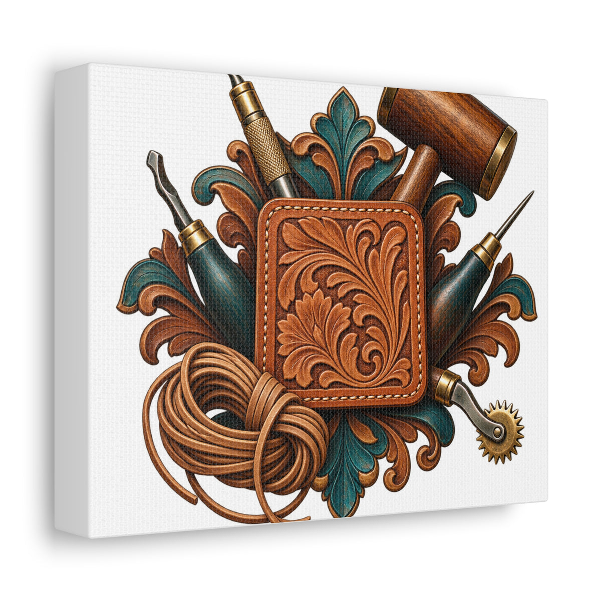 Traditional Leather Tooling Workshop Canvas