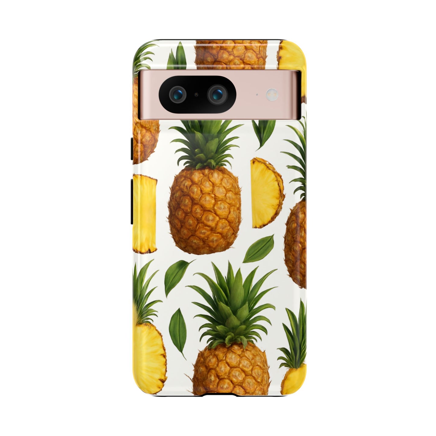 Pineapple Phone Case - Tough Cases, Tropical Phone Cover, Summer Vibe Accessories, Cute Pineapple Design, Fun Gift for Fruit Lovers