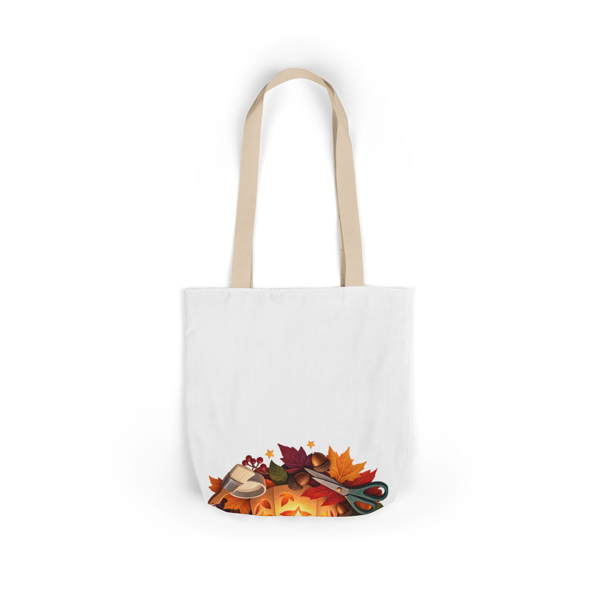 Autumn Lantern Making Workshop Tote Bag