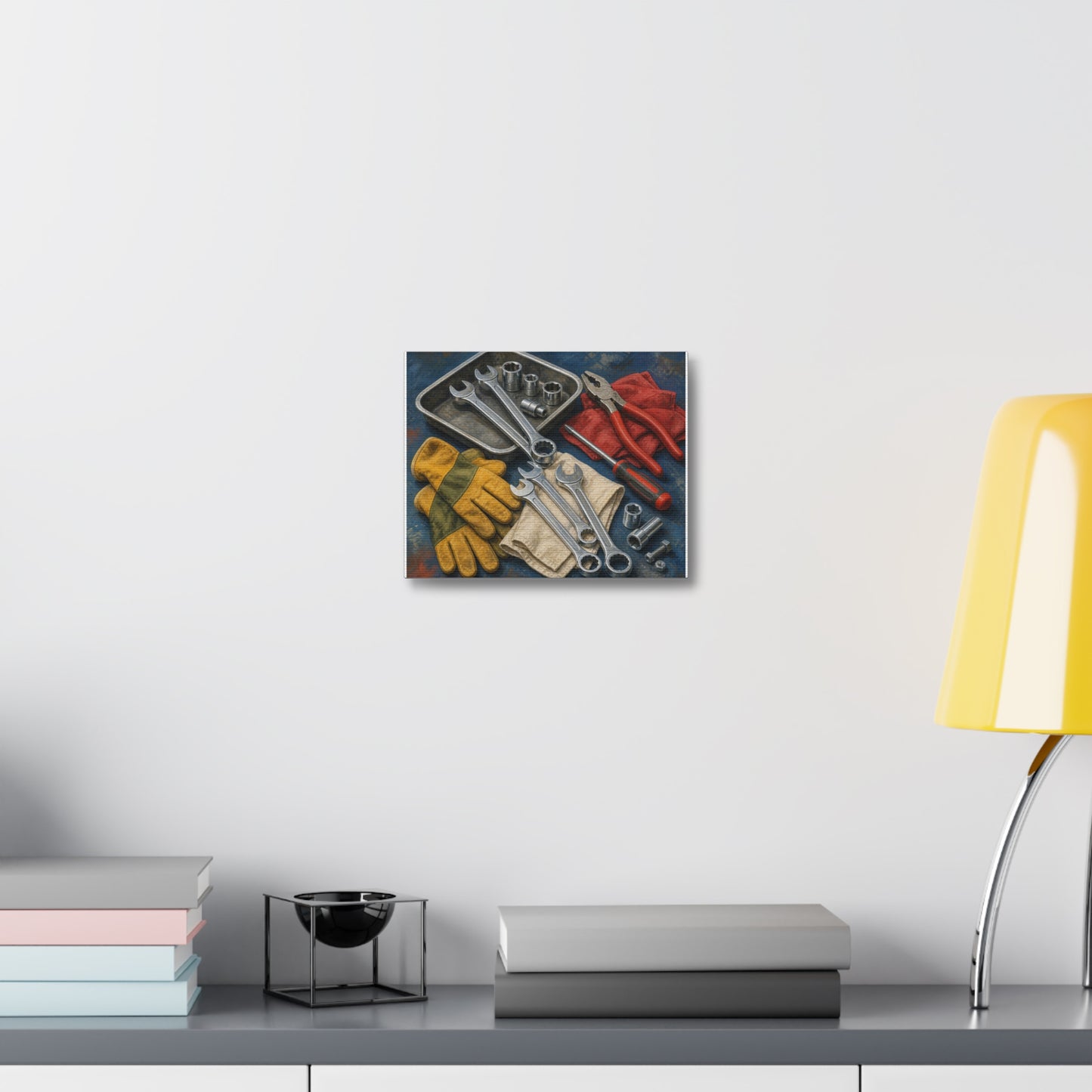 Classic Mechanic Hand Tools Art Canvas Art