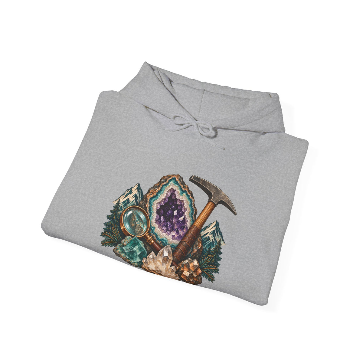 Vintage Geode and Rockhounding Field Kit Hoodie