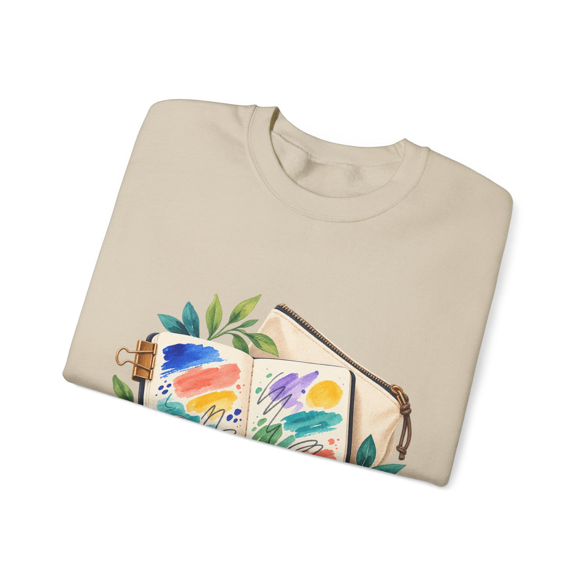 Colorful Urban Sketching Travel Kit Sweatshirt
