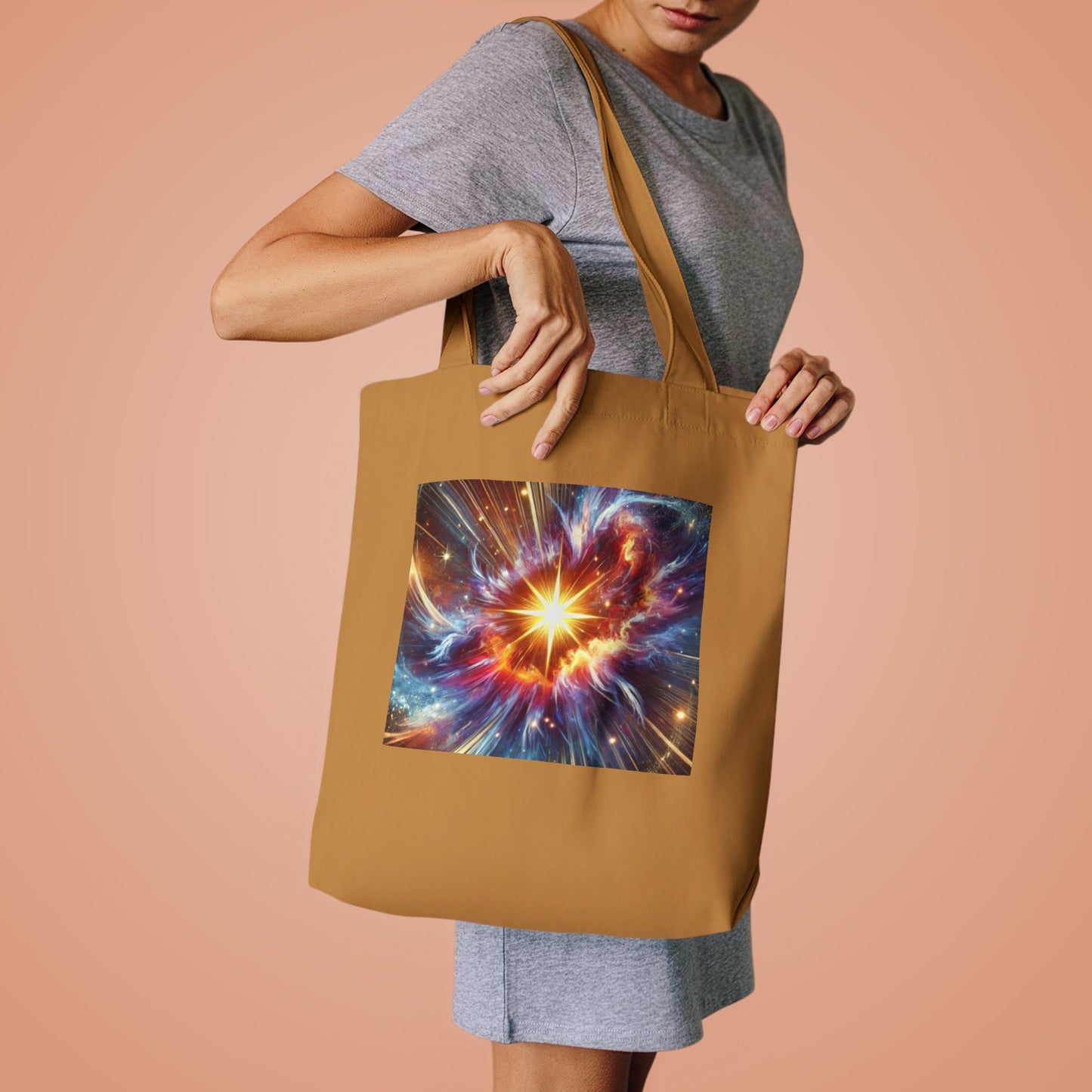 Cosmic Starburst Energy Abstract Space Tote Bag Astronomy Gift