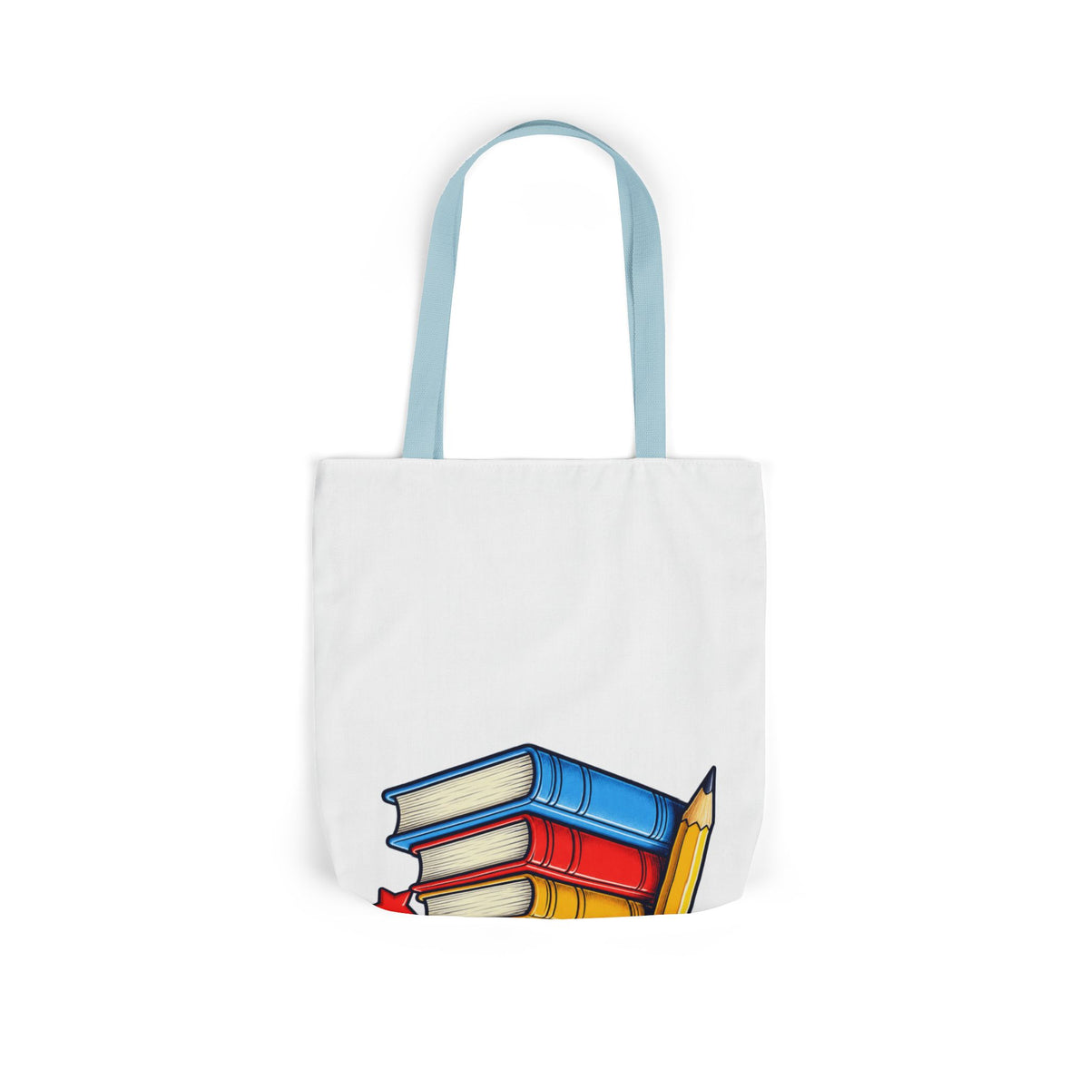 Retro School Books Apple Teacher Appreciation Tote Bag