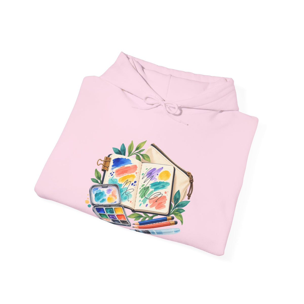 Colorful Urban Sketching Travel Kit Hoodie