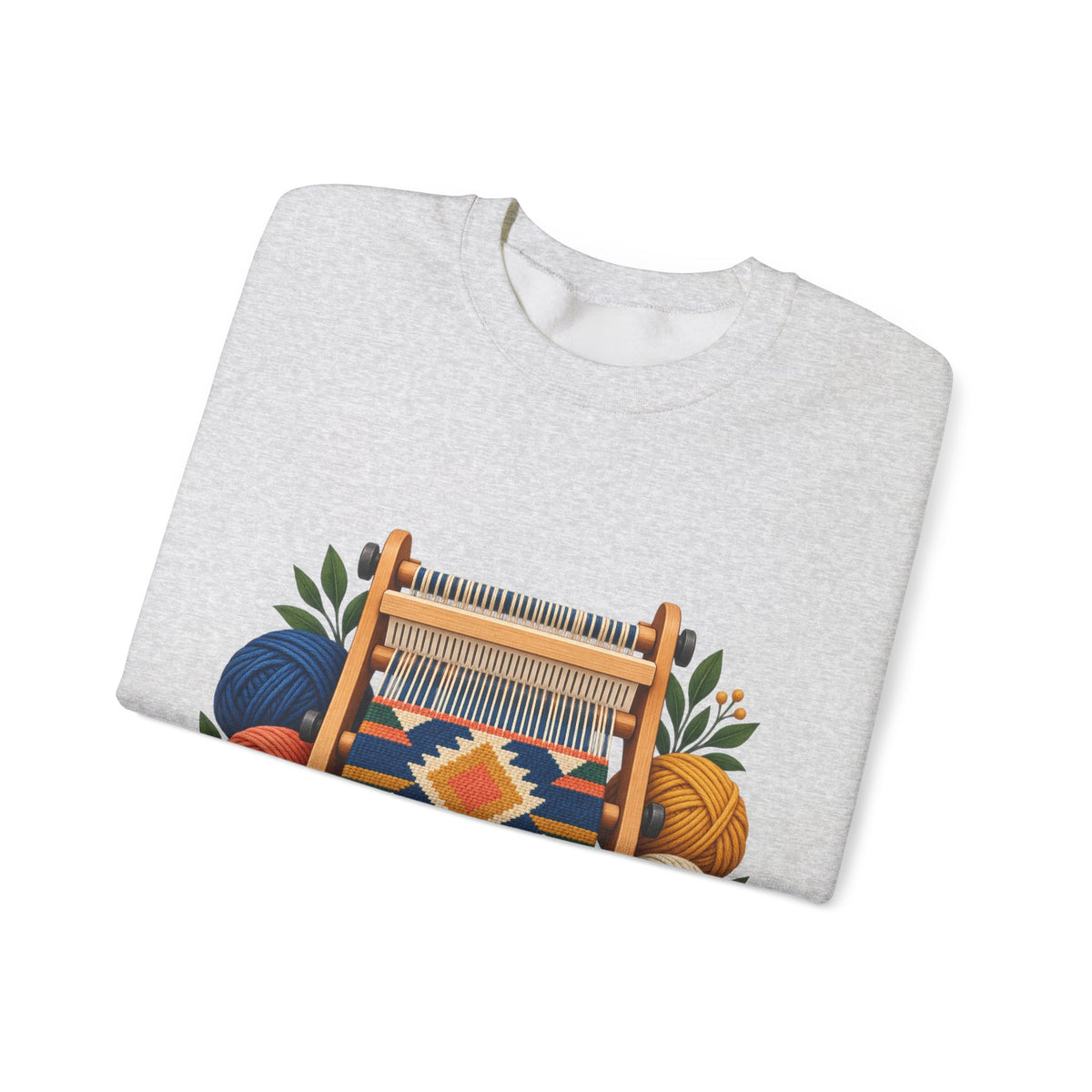 Geometric Hand Weaving Workshop Sweatshirt