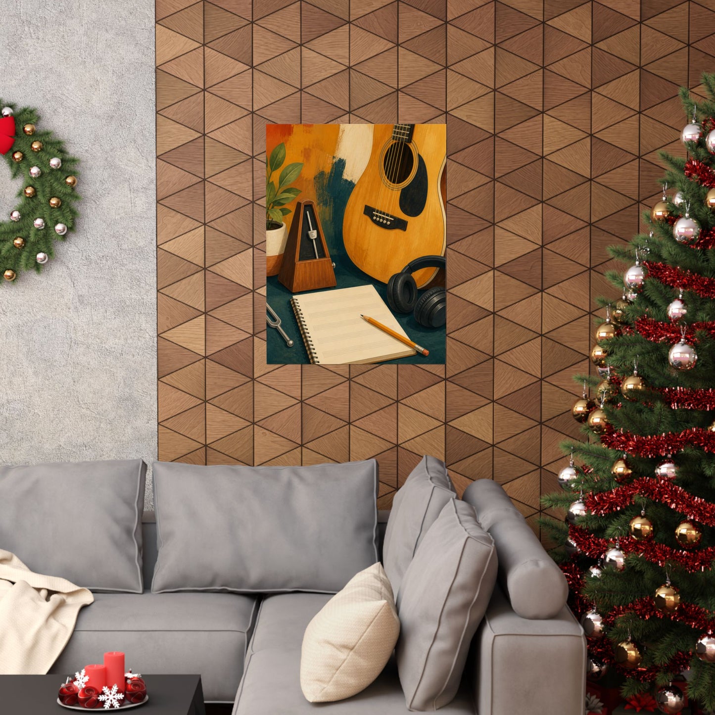 Warm Music Practice Hobby Poster