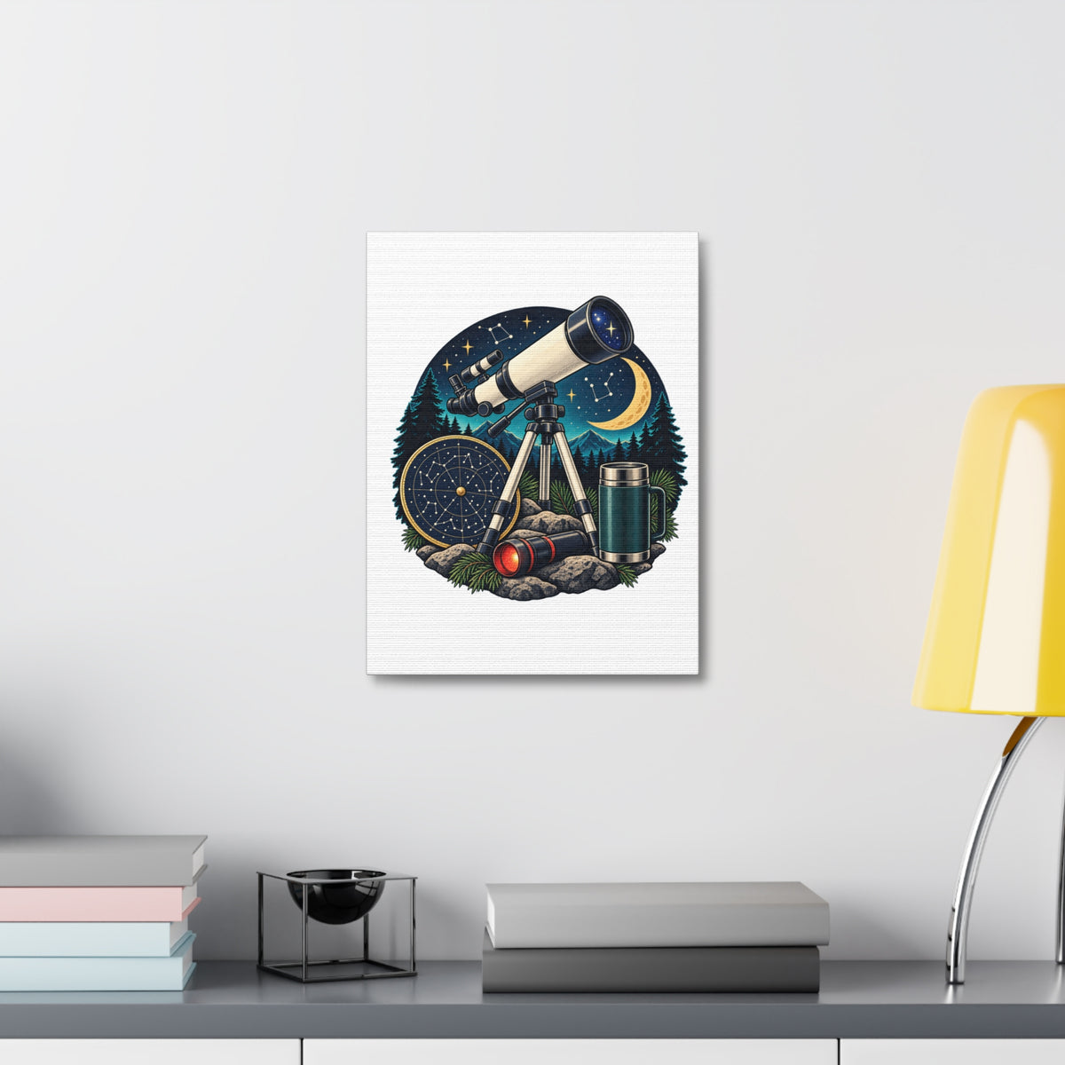 Backyard Stargazing Workshop Canvas