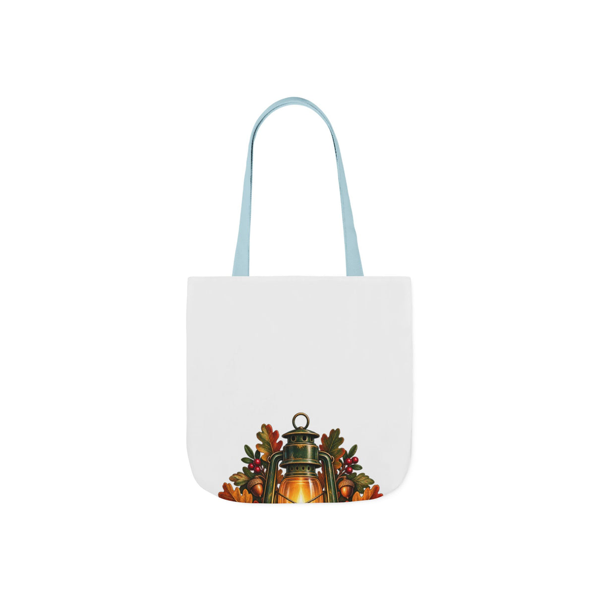 Autumn Oak Lantern and Acorns Tote Bag