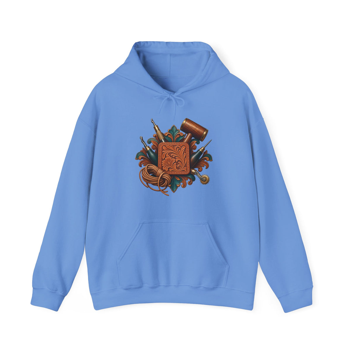 Traditional Leather Tooling Workshop Hoodie