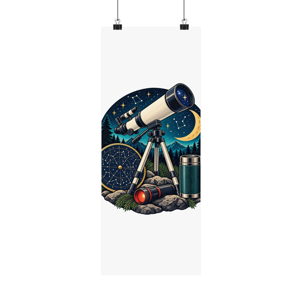 Backyard Stargazing Workshop Poster